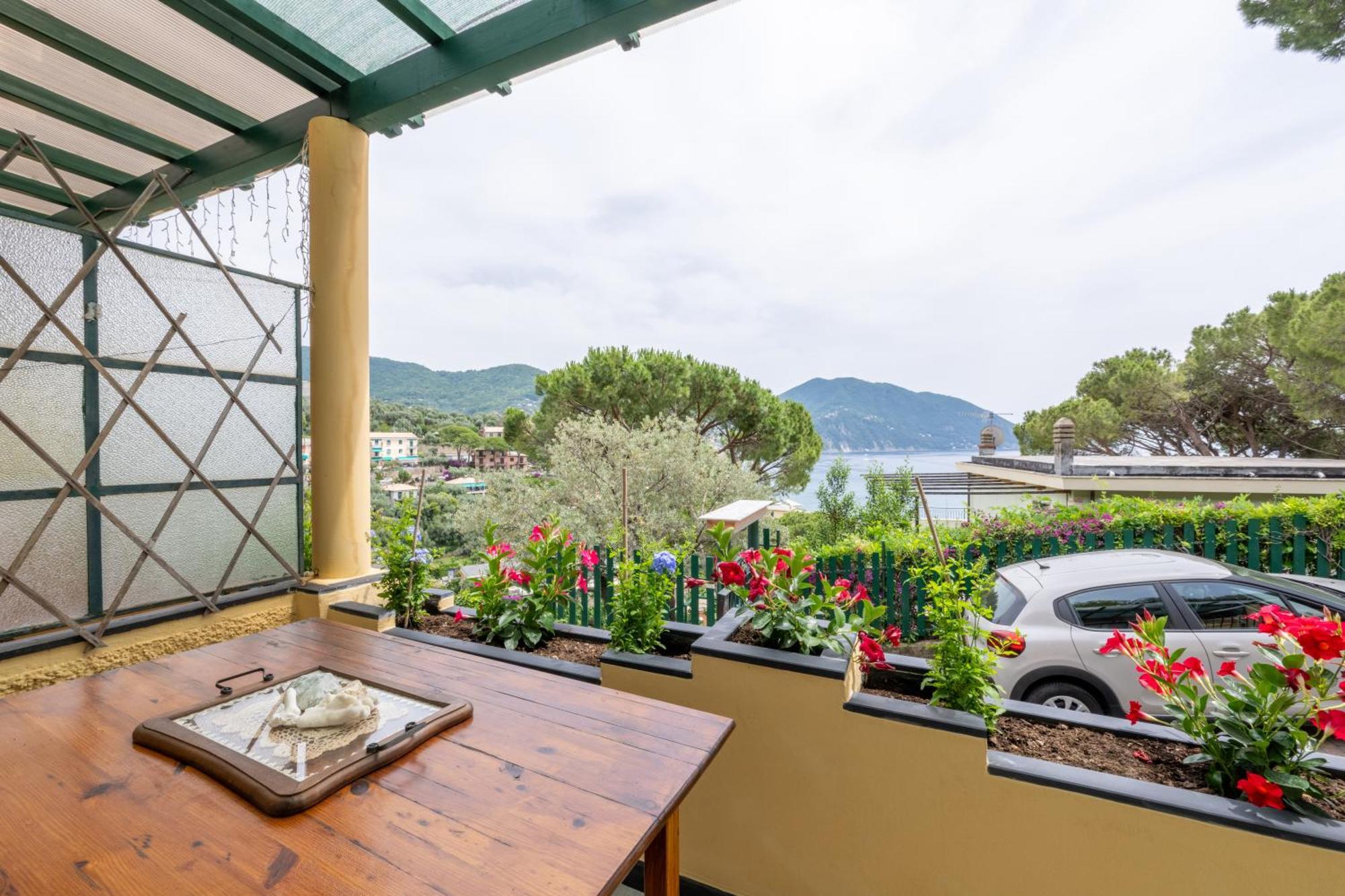 Вілла Terrazza Sul Mare B.View56 Рекко Екстер'єр фото